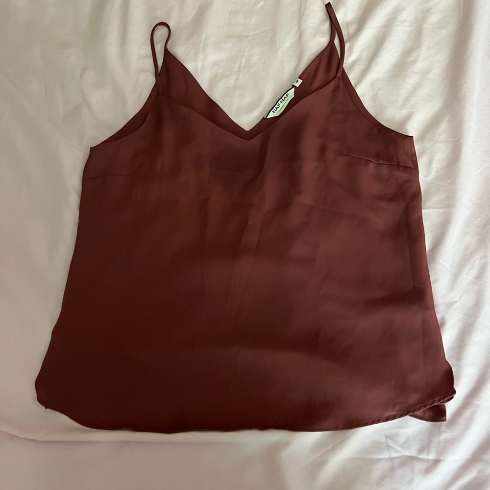 Wine blouse